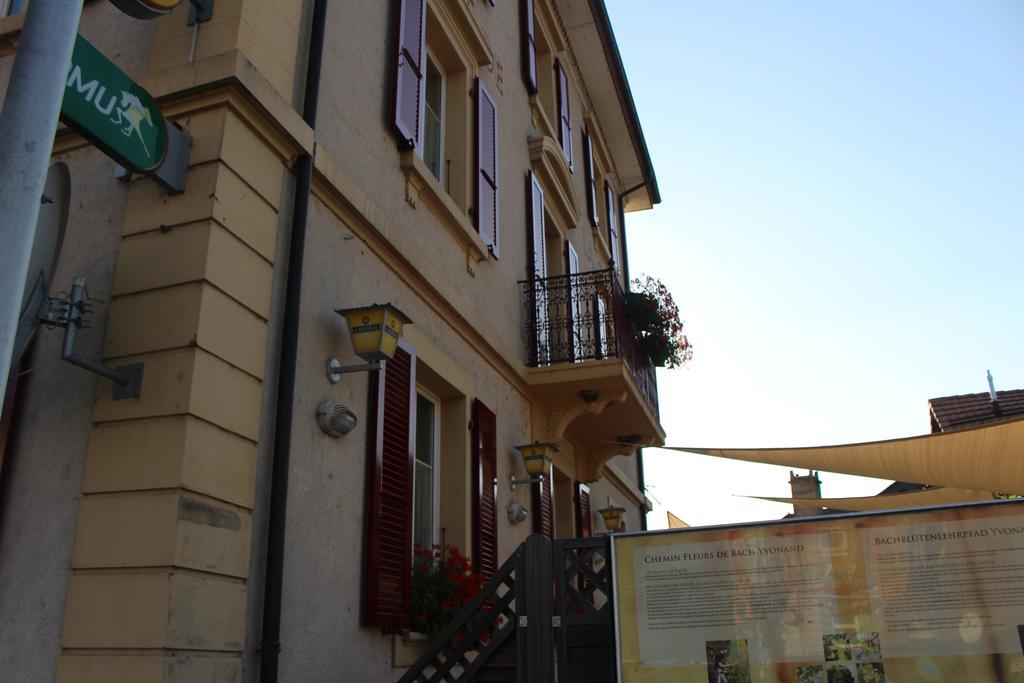 Hotel De La Gare Yvonand Exteriör bild