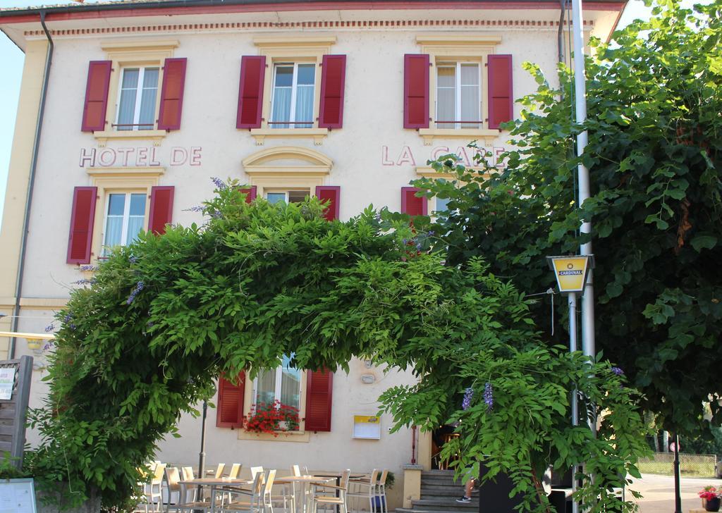Hotel De La Gare Yvonand Exteriör bild